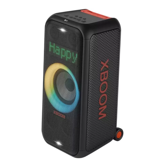 LG XBOOM XL7S Bluetooth Party Speaker – Black
